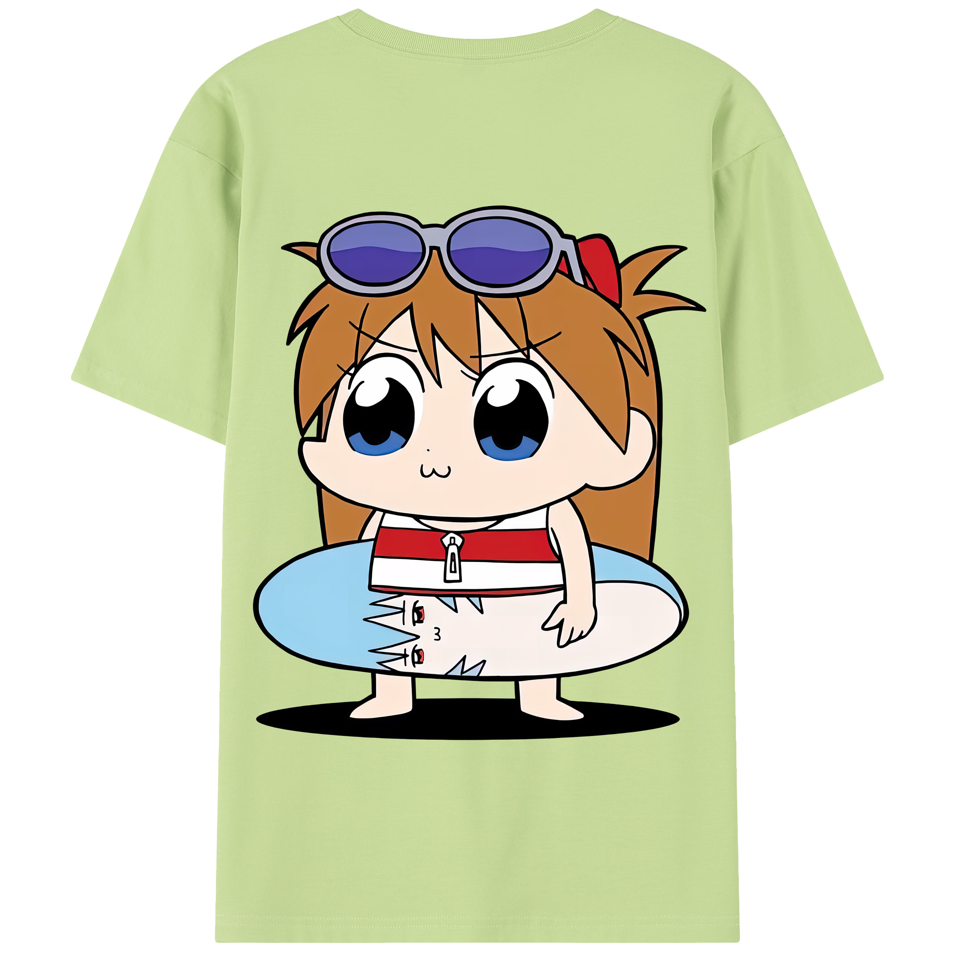 （画像用） EVA 新世紀エヴァンゲリオン 綿100％半袖Tシャツ（背面プリント）